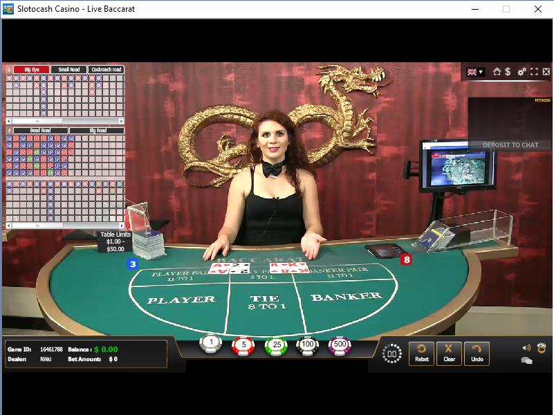 Live Dealer Baccarat