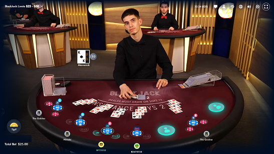 Live Dealer Blackjack