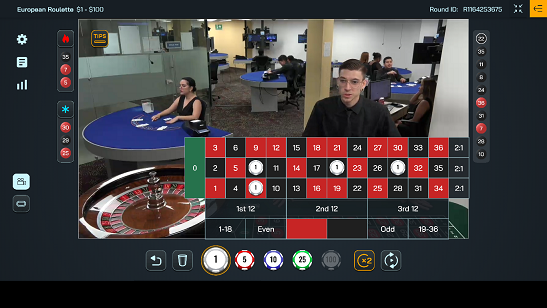Live Dealer Roulette